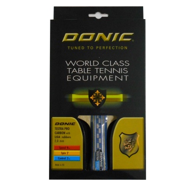  DONIC Testra PRO with Liga rubbers